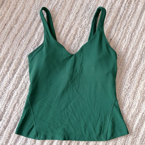 Lululemon Align Waist-Length Tank Top in Everglade Green - Picture 6 of 9